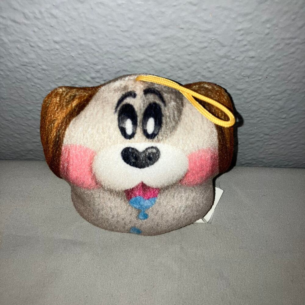 FF Toy McDonald's Emoji Movie Slobbering Puppy Plush Stuffed Animal Happy Meal